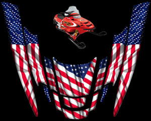 patriot polaris rmk sled wrap